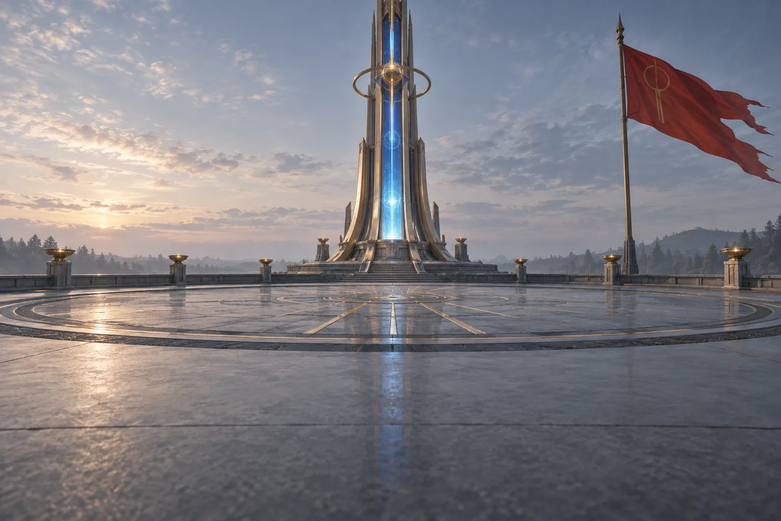圆心之外的旗帜